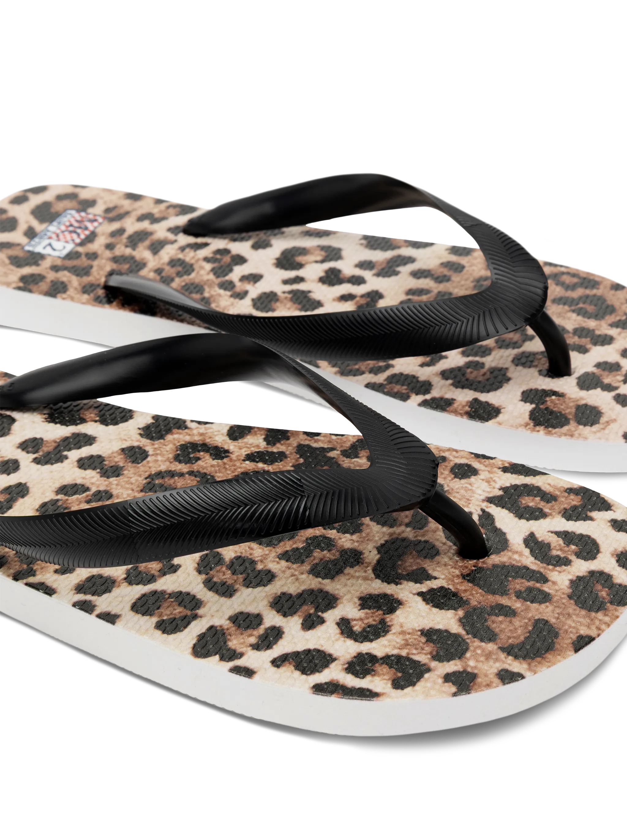 Alma flip flops with animalier print - Image 2