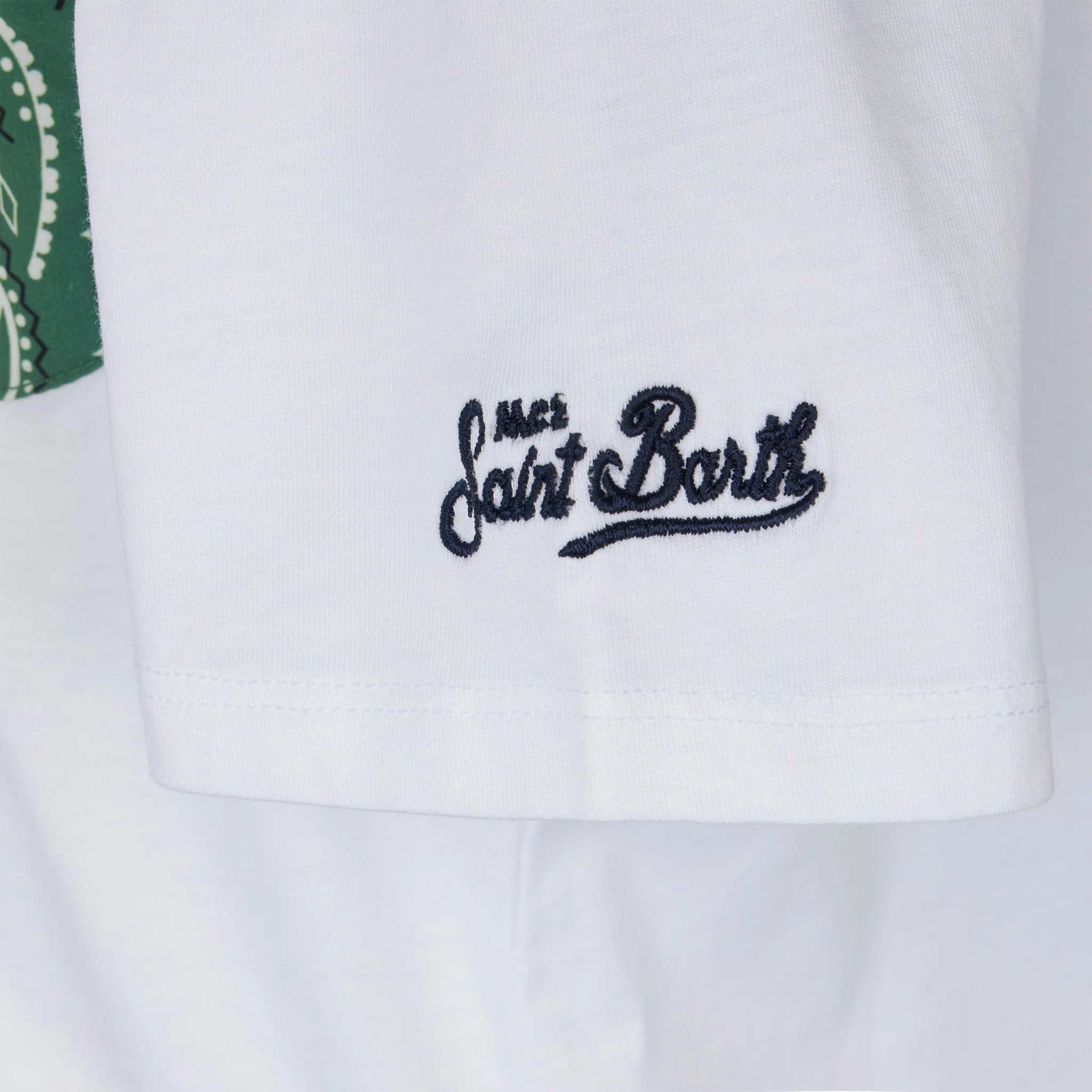 Boy cotton t-shirt with printed pocket - Image 2
