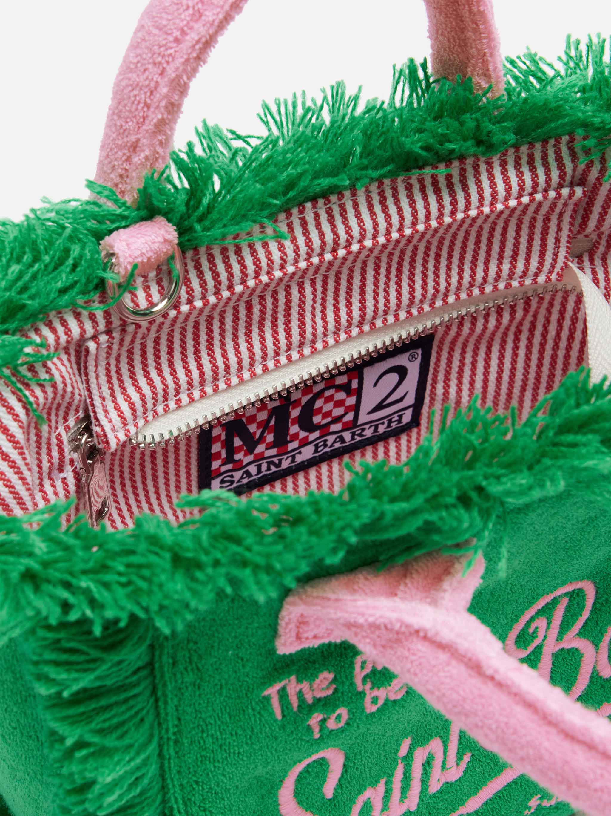 Green Mini Vanity Sponge Bag - Image 6