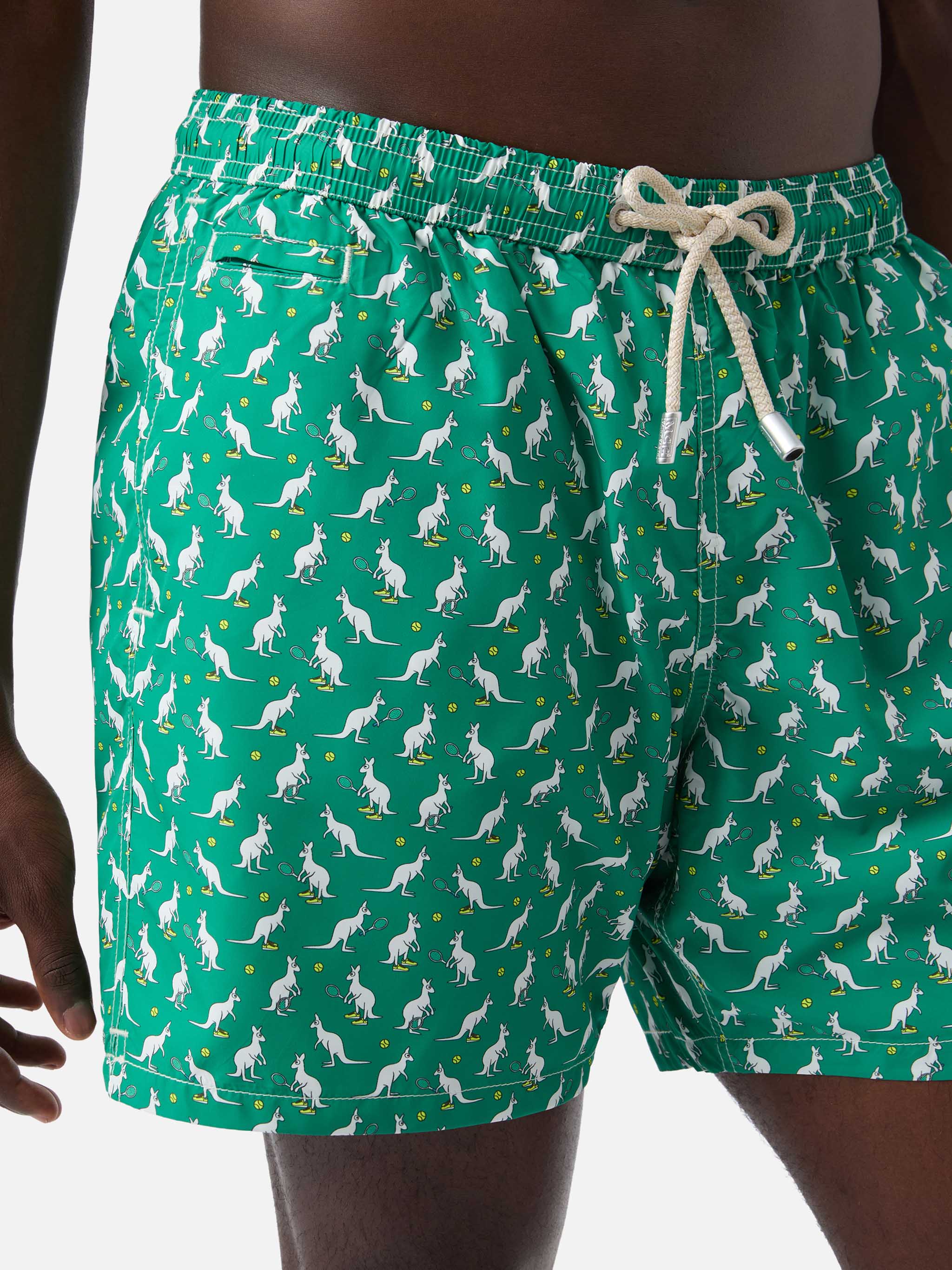 Lighting Micro Fantasy green Australian print swim shorts | Special Edition - Image 4