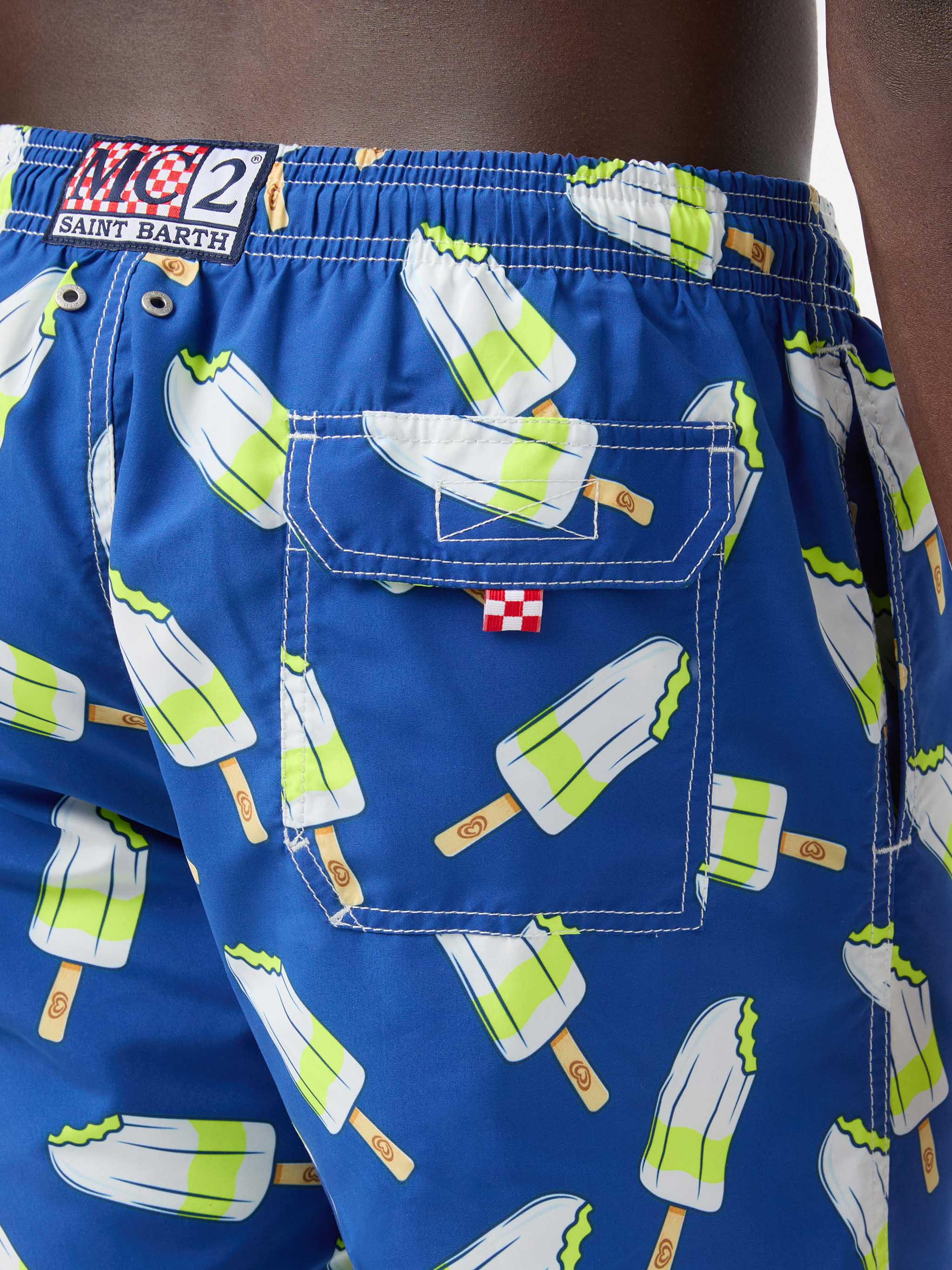 Gustavia swim shorts with Lemonissimo print | Special Edition - Image 6