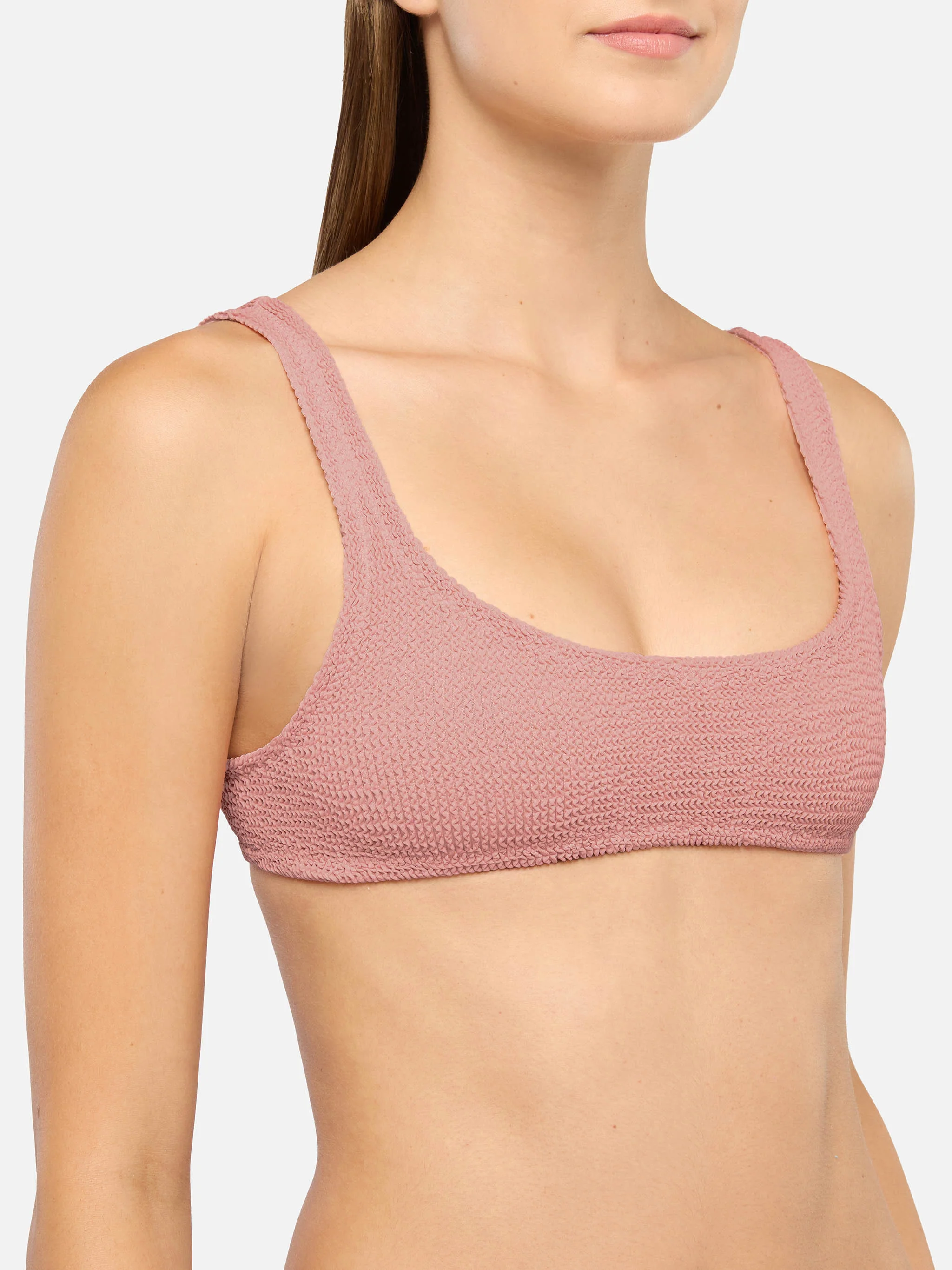 Naima pink crinkle classic bralette top - Image 2