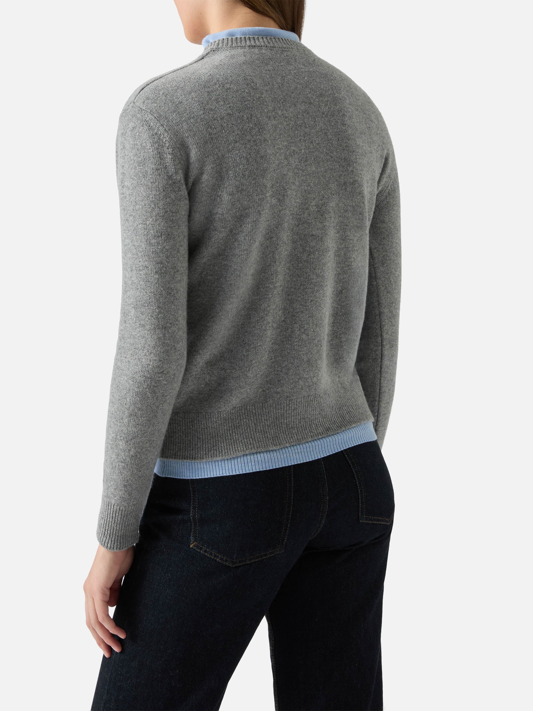 New Queen crewneck with Ma anche no jacquard - Image 3