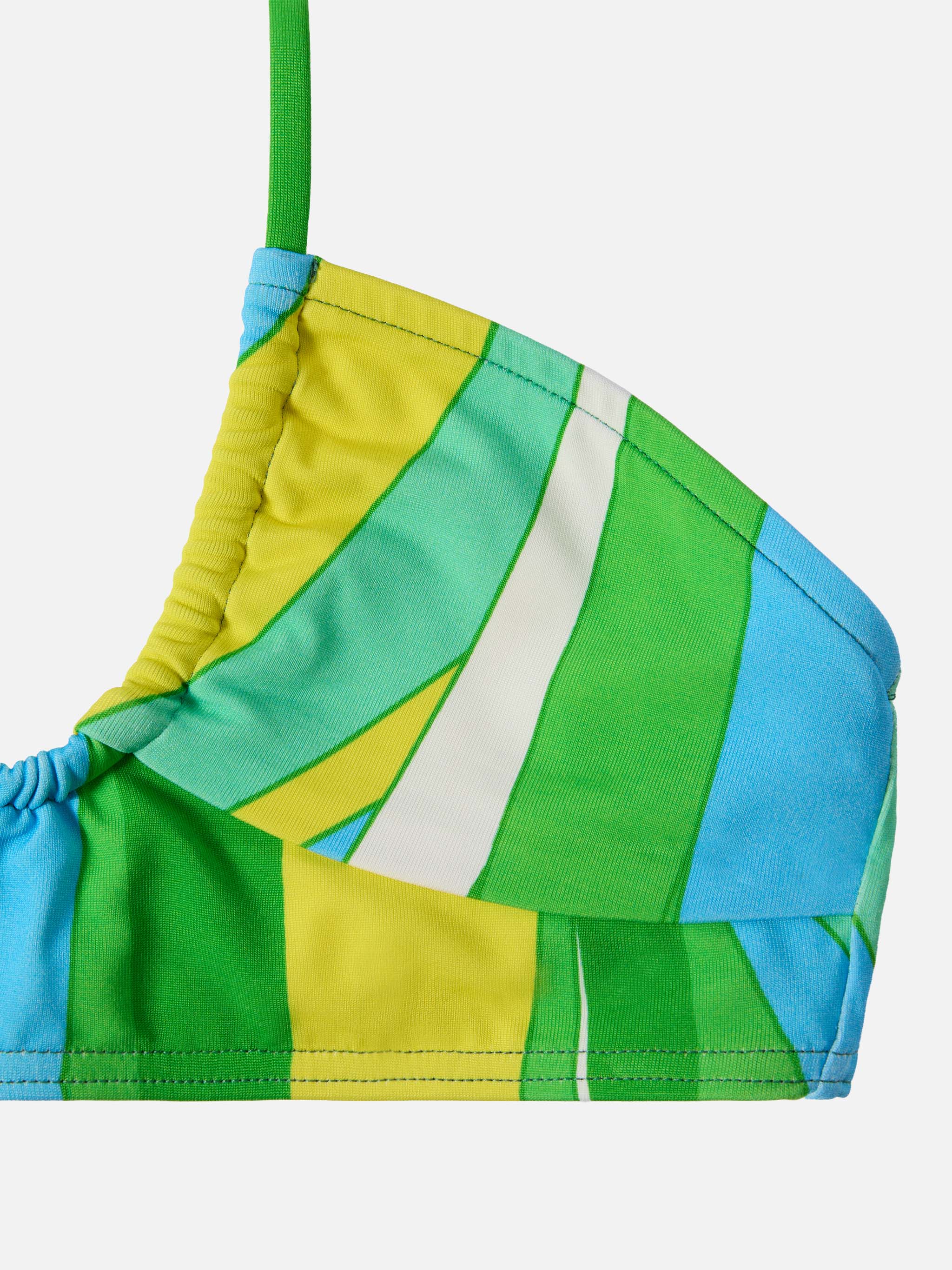 Page Jr crop top with shape wave print - Image 2