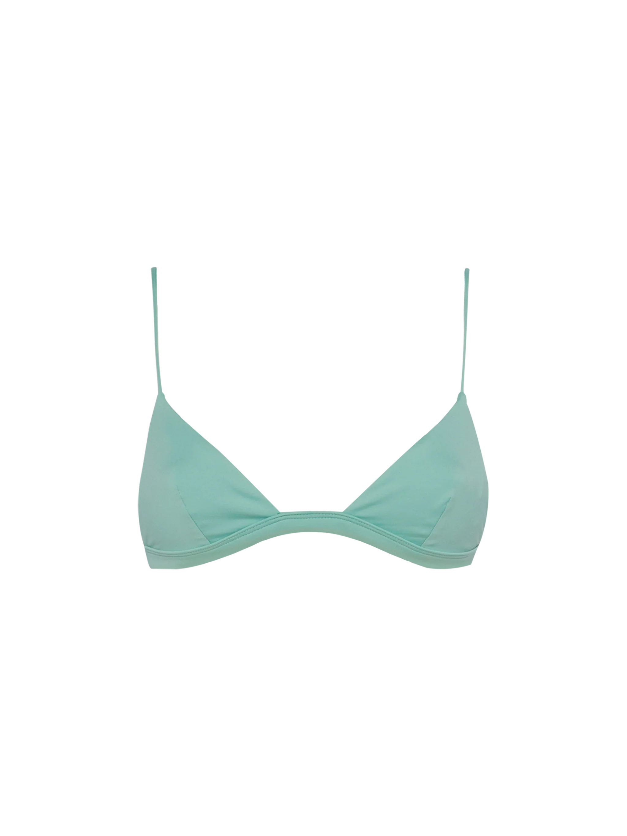 Rylie sage green triangle top