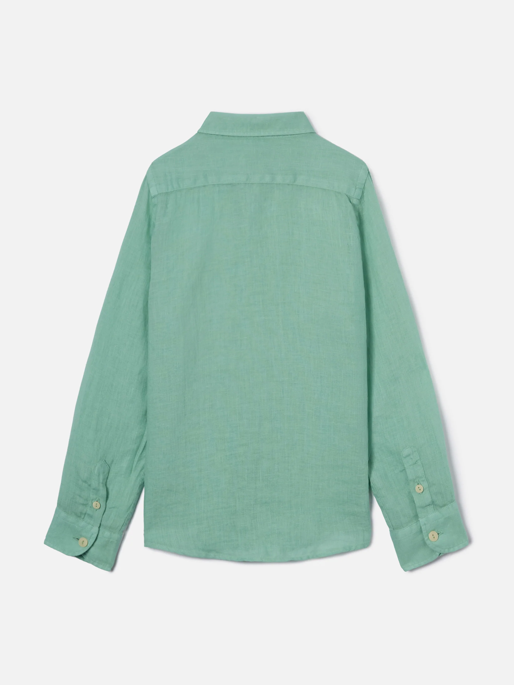 Sage green Agnes shirt in linen - Image 3