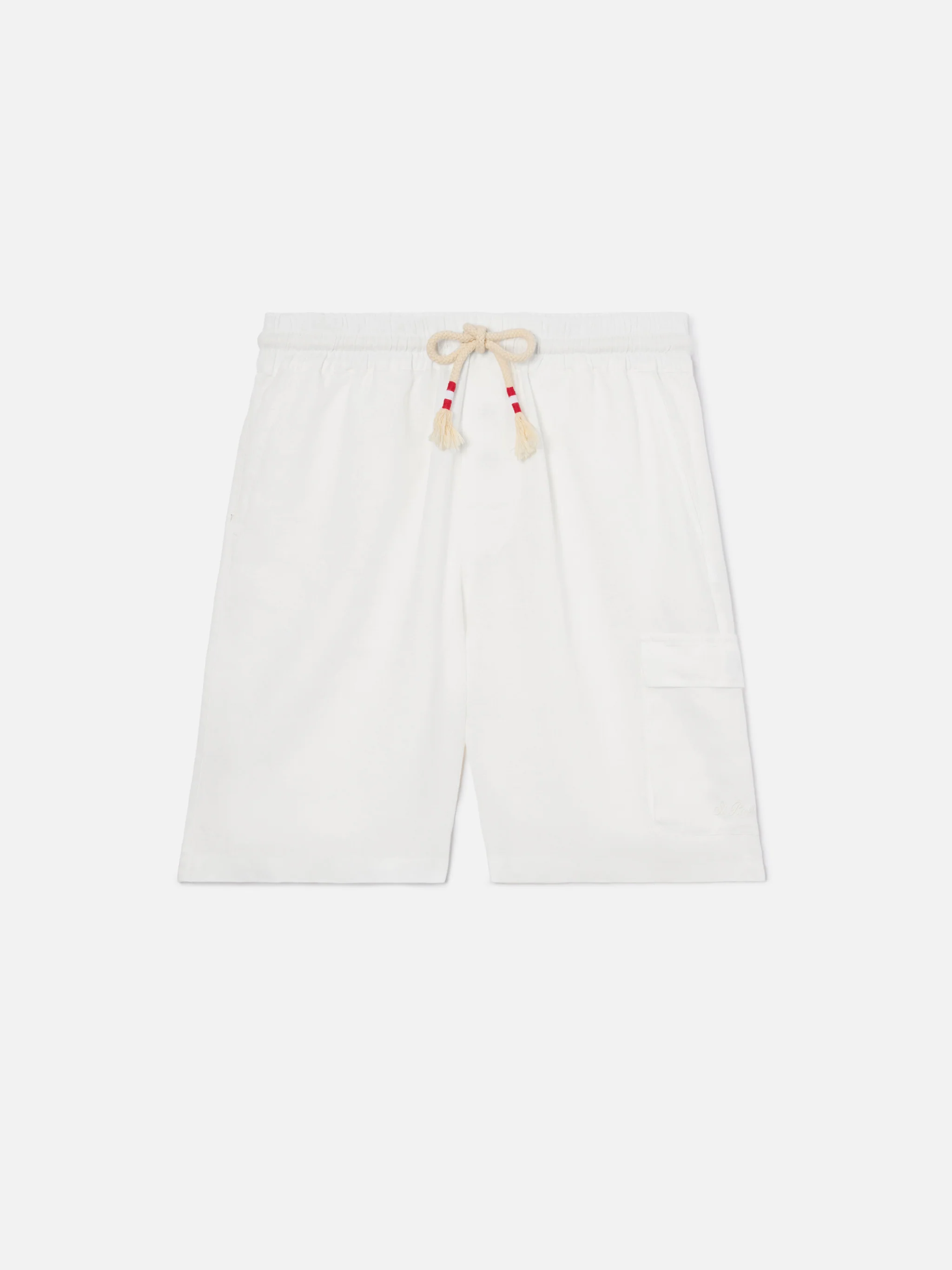 White linen bermuda Marseille - Image 4