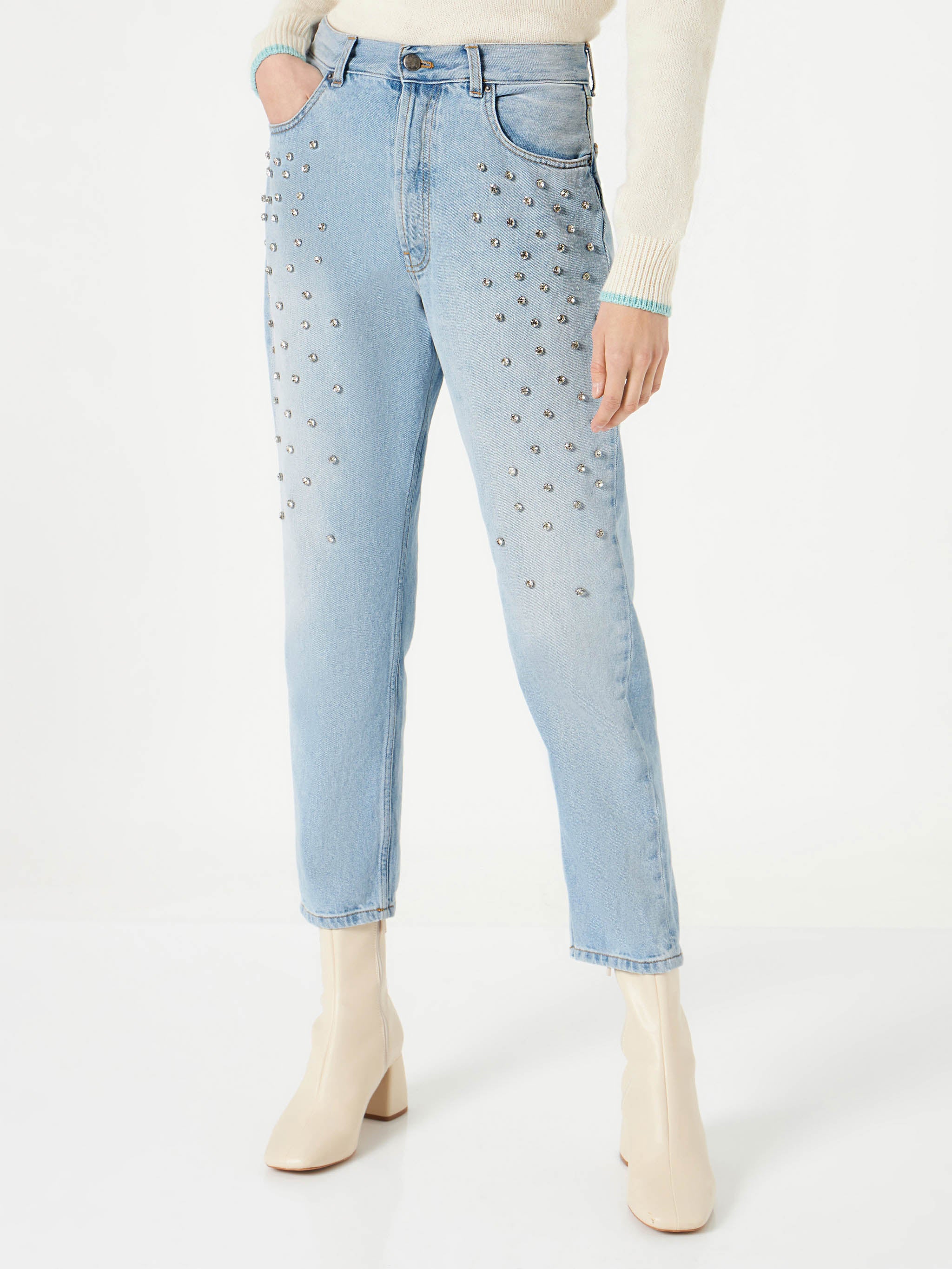 Belleville jeans with rhinestones