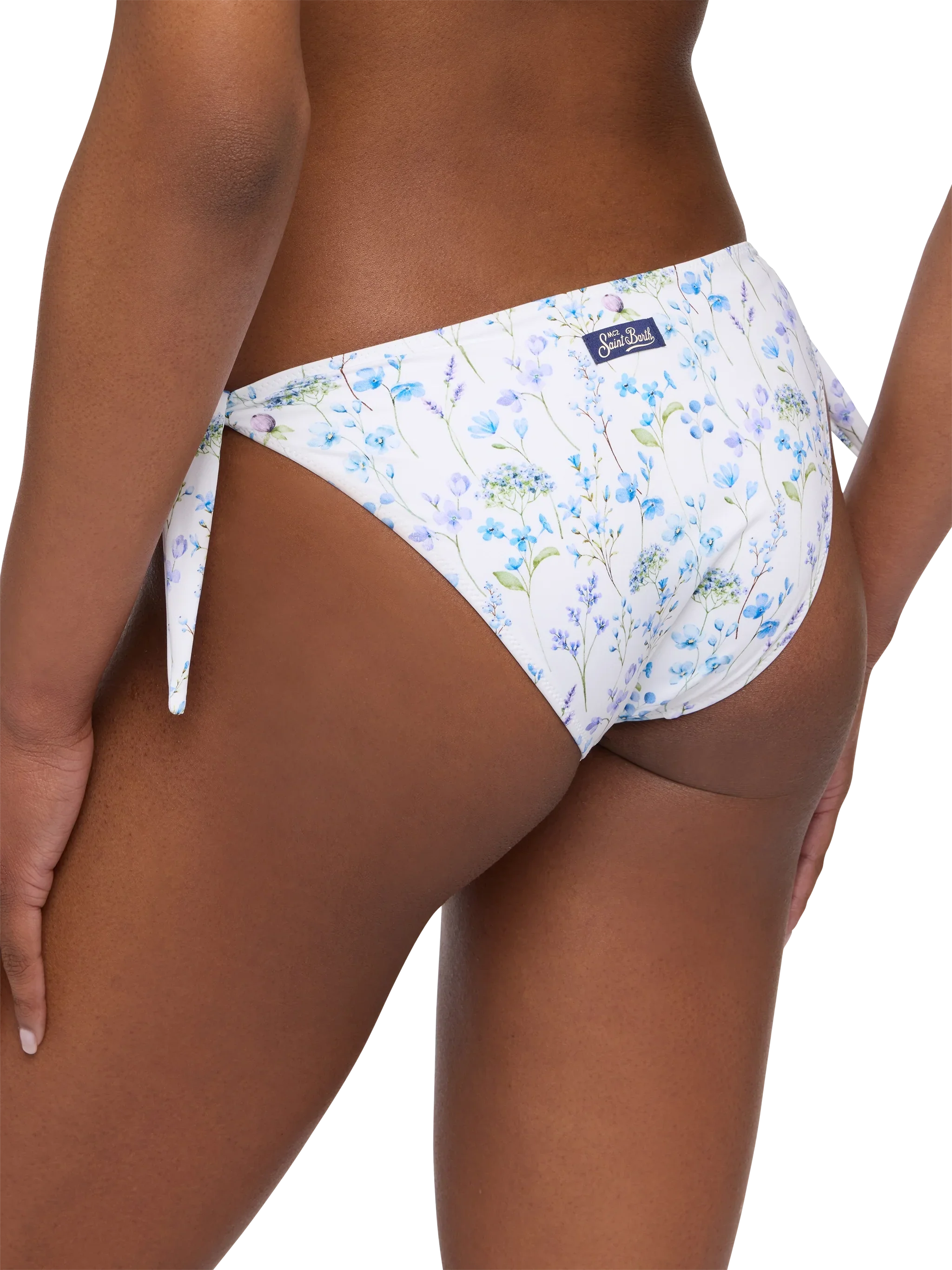 Yali classic swim briefs with floral print - Image 3